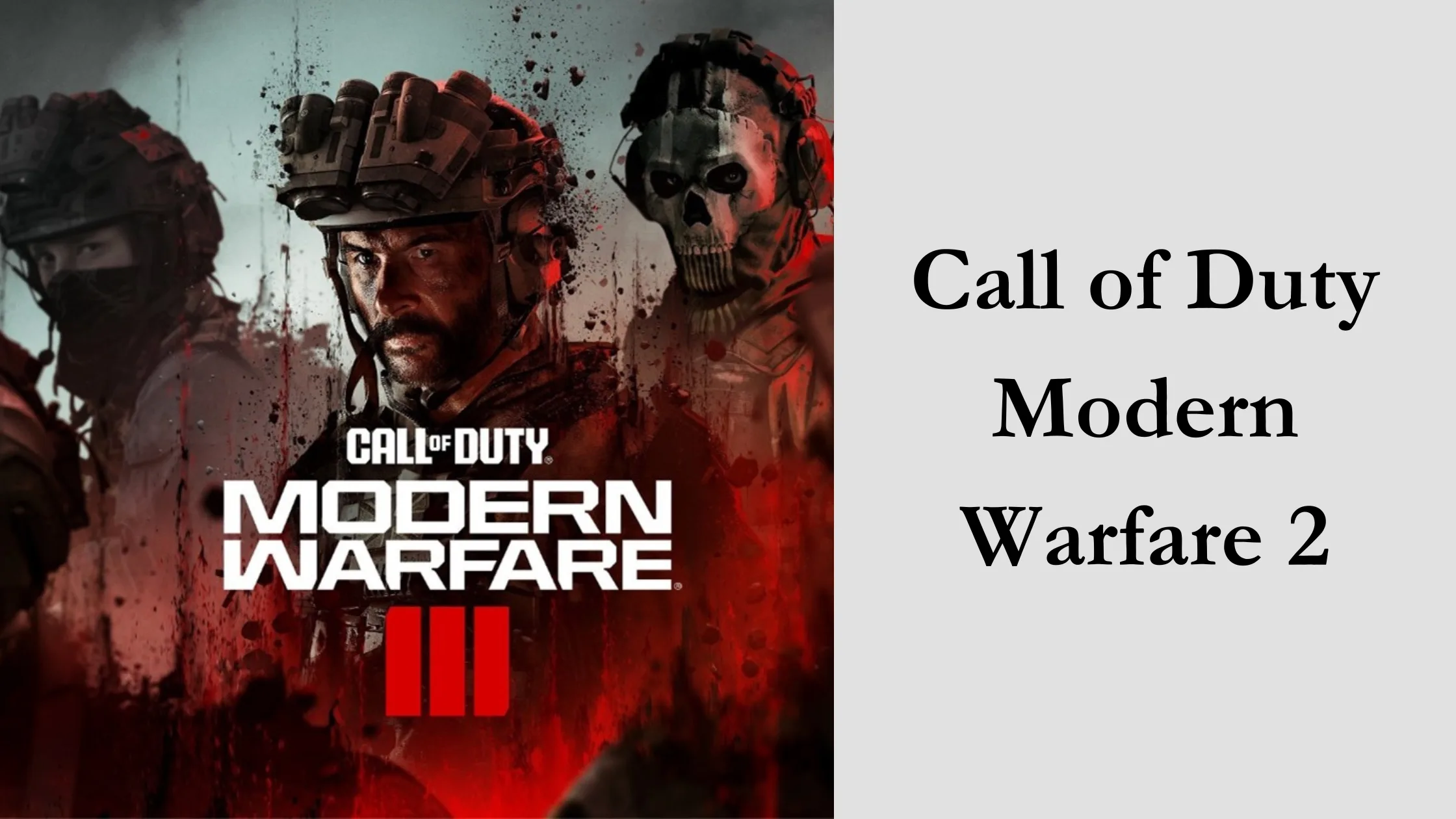 Call of Duty Modern Warfare 2