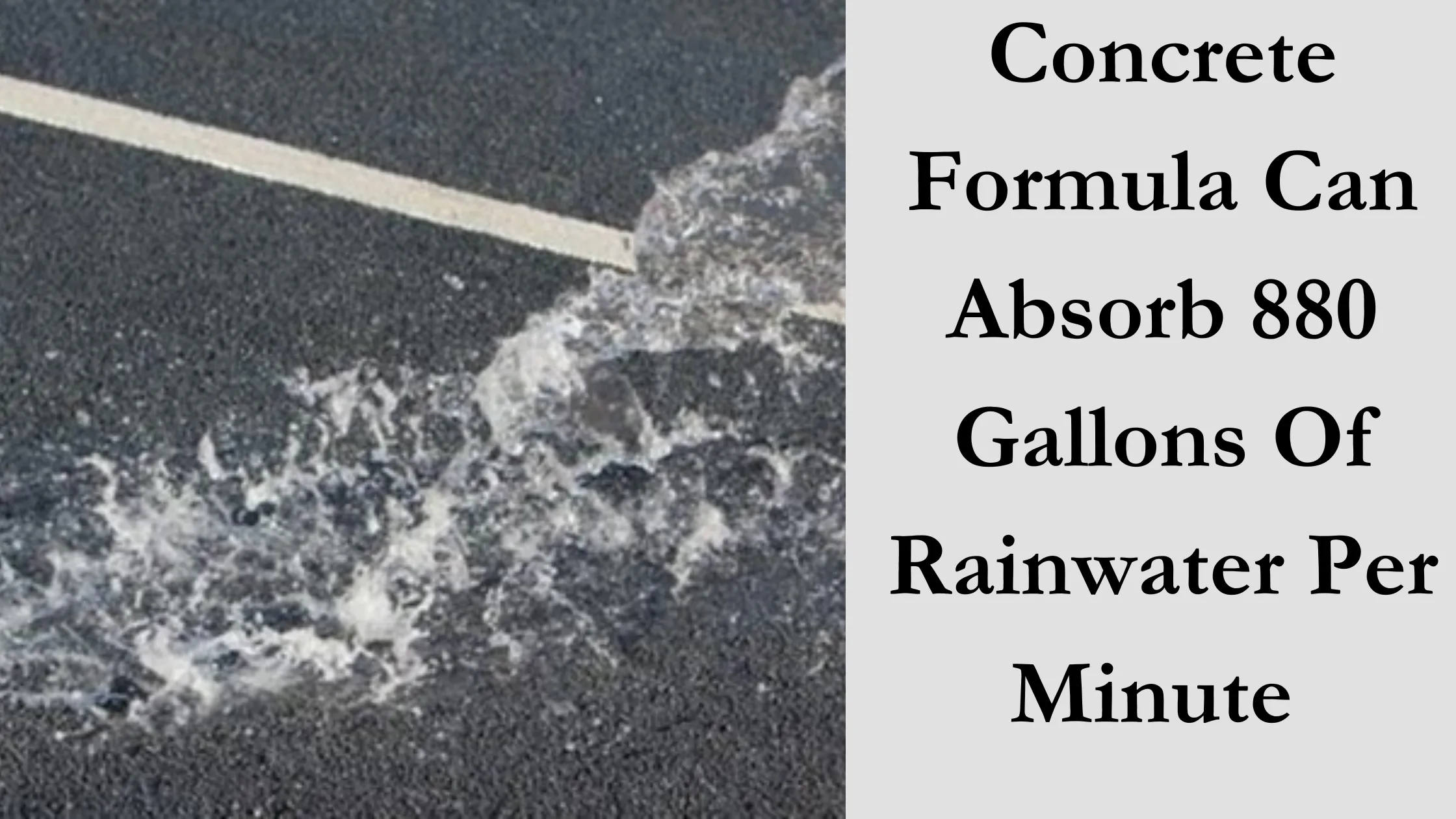 Concrete Formula