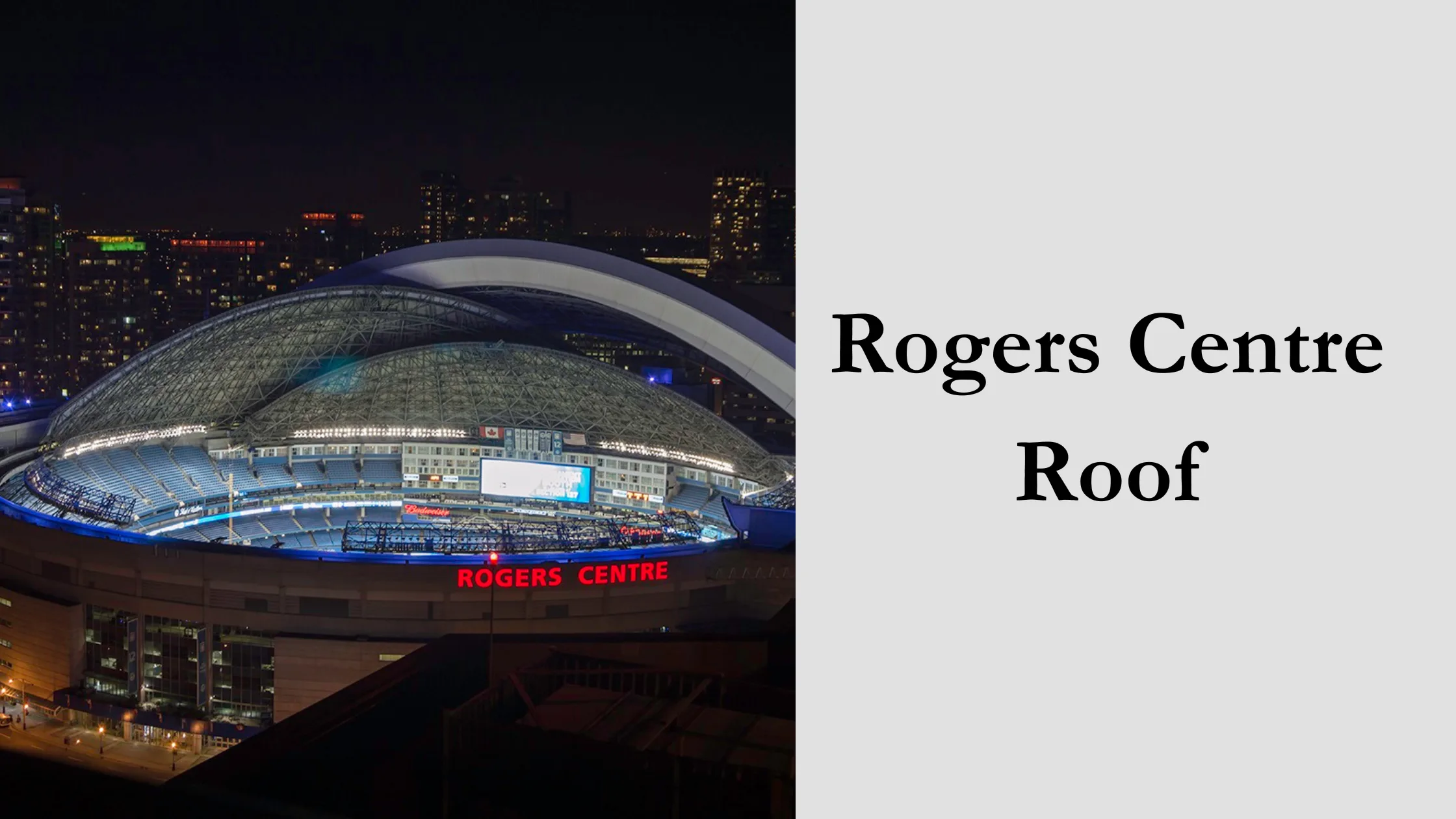 Rogers Centre Roof