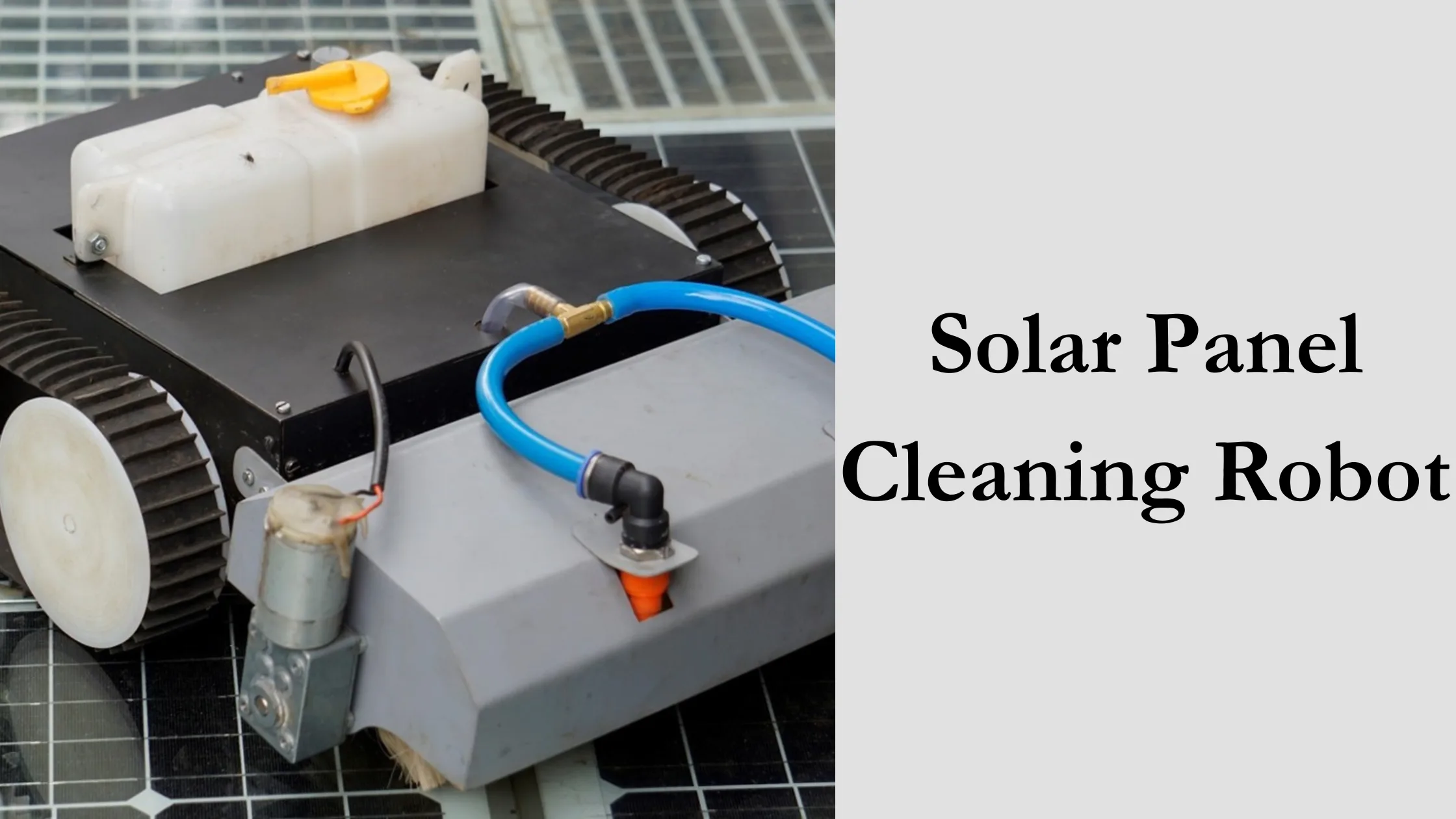 Solar Panel Cleaning Robot