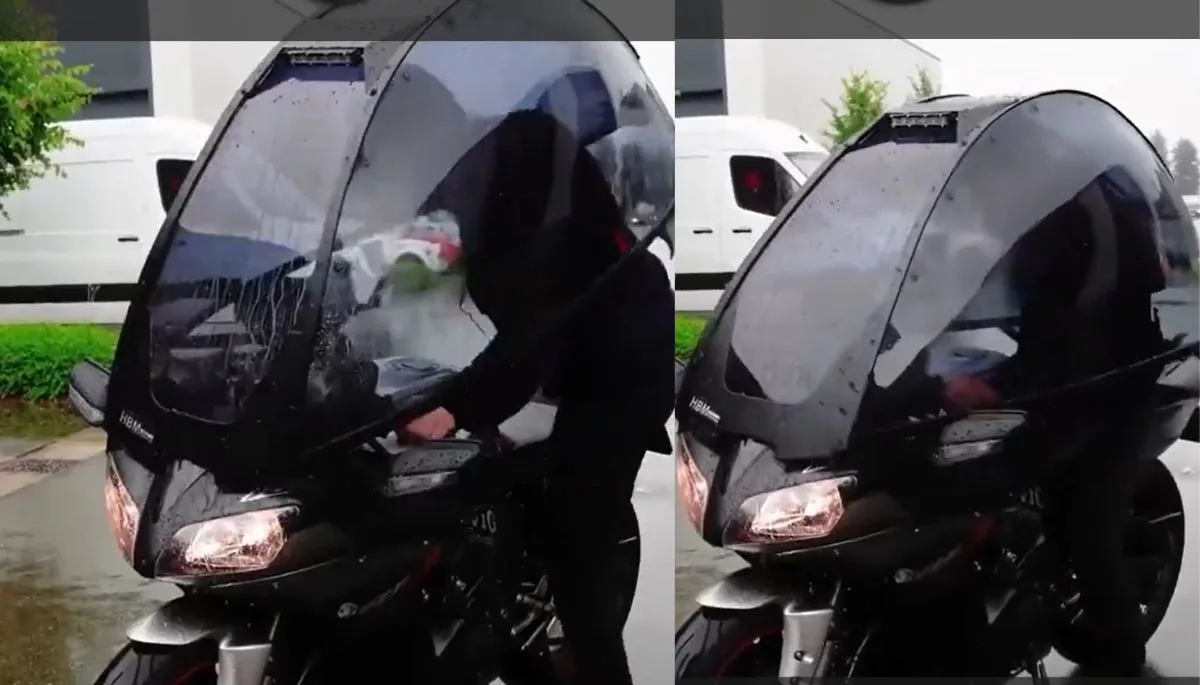 Innovative Solution For Rainy Rides