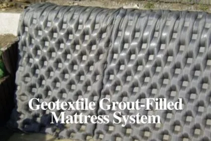 Geotextile Grout-Filled Mattress System