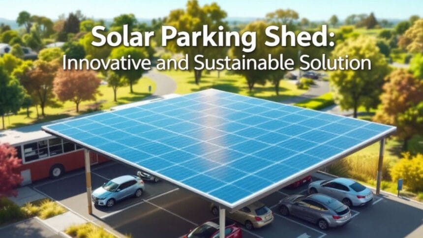 Solar Parking Shed