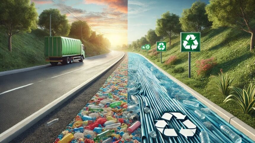 Roads Made Out of Plastic
