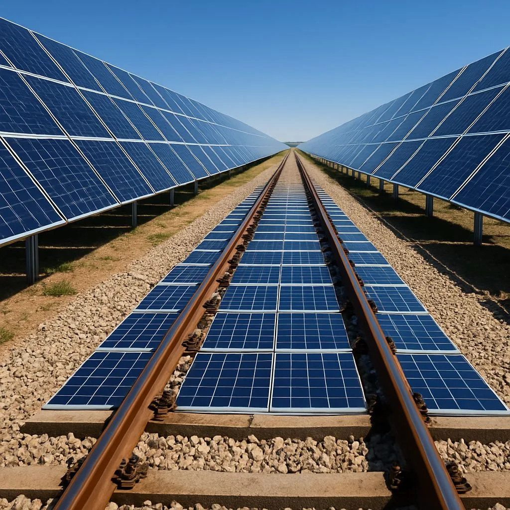 Solar Railway Tracks 1