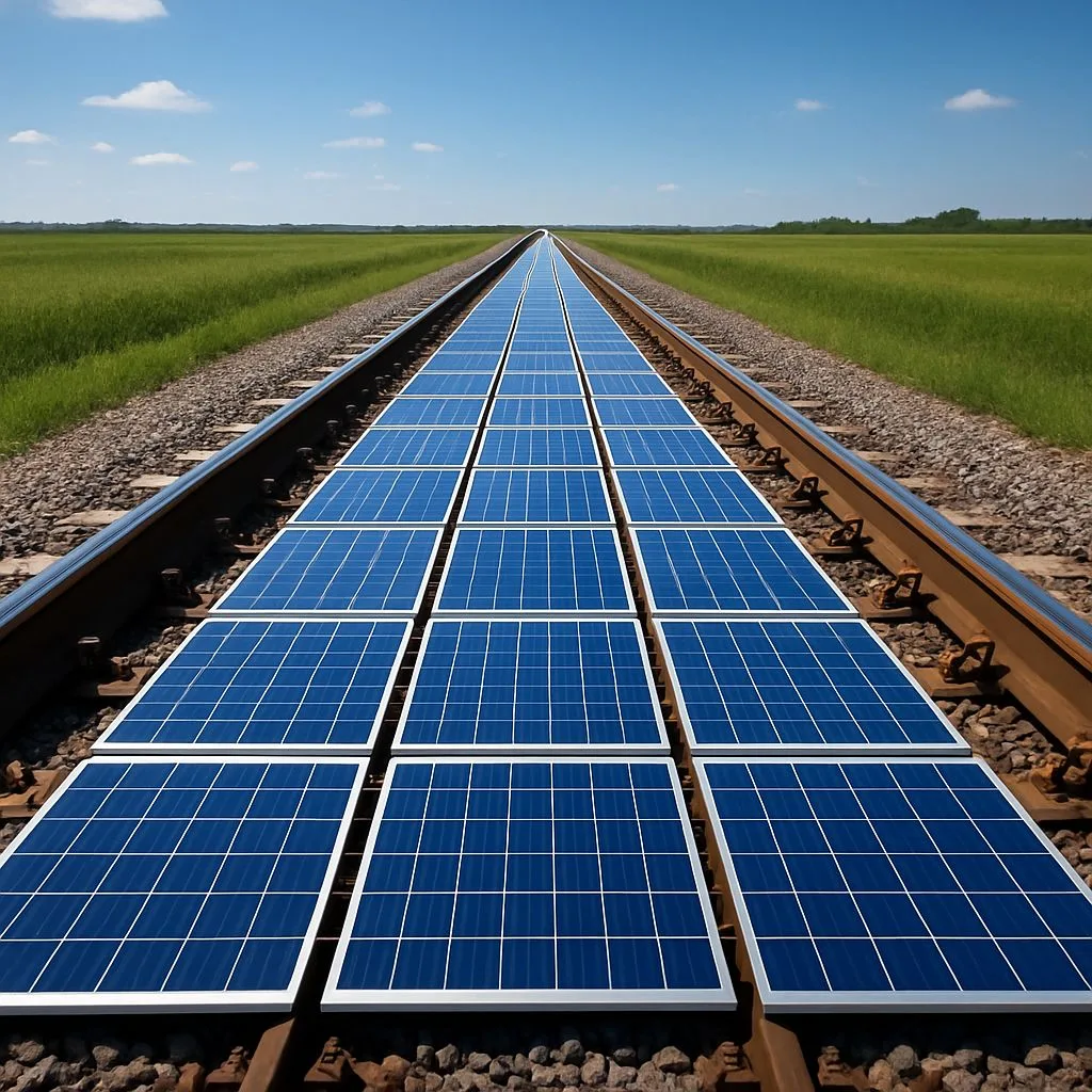 Solar Railway Tracks 3