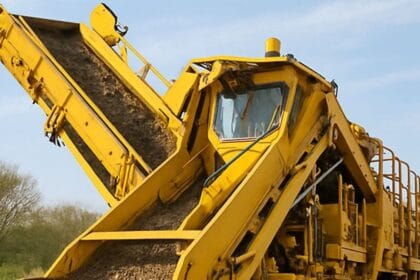 Rail Ballast Cleaning Machine