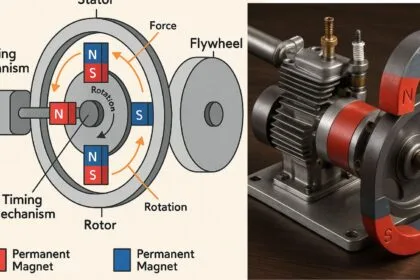 Engine Magnet Powered
