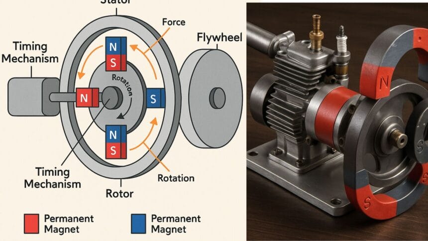 Engine Magnet Powered