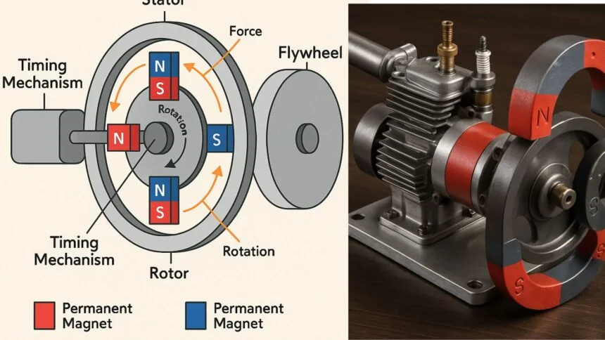 Engine Magnet Powered